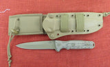 Buck 0891BRS1 891 Ground Combat Spearpoint Tactical Knife GCK Micarta 5160 USA BU-541