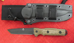 Buck 0893BO 893 Ground Combat Black Tanto Tactical Knife Knife GCK Micarta 5160 USA Made 2023