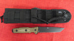Buck 0893BO 893 Ground Combat Black Tanto Tactical Knife Knife GCK Micarta 5160 USA Made 2023