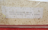 Buck 0903 903 Bowie Knife Wall Hanging Wood Plaque 1980's UNUSED BU-496