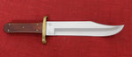 Buck 0903 903 Bowie Knife Wood Coffin Style Handle UNUSED Lot#BU-282