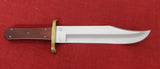 Buck 0903 903 Bowie Knife Wood Coffin Style Handle UNUSED Lot#BU-282