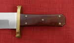 Buck 0903 903 Bowie Knife Wood Coffin Style Handle UNUSED Lot#BU-282