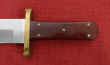 Buck 0903 903 Bowie Knife Wood Coffin Style Handle UNUSED Lot#BU-282