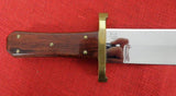 Buck 0903 903 Bowie Knife Wall Hanging Wood Plaque 1980's UNUSED BU-496