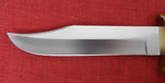 Buck 0903 903 Bowie Knife Wood Coffin Style Handle UNUSED Lot#BU-282