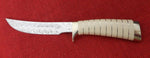 Buck 0907IVSLE Expert Hunter Damasteel Damascus Ivory Micarta Knife 2018 Limited Edition