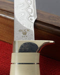 Buck 0907IVSLE Expert Hunter Damasteel Damascus Ivory Micarta Knife 2018 Limited Edition
