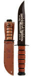 Ka-Bar Knife 9170 USN Operation Enduring Freeman Afghanistan Leather Full Sized USA