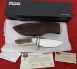 Buck 0923EKSLE 923 Custom Medium Skinner Knife WBC Wilde Bill Cody Elk Stag USA 2011 NIB #11/250 Lot#BU-455