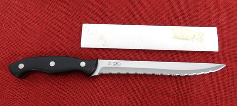 Buck 0932BKS 932 Slicer Kitchen Knife 2010 Paperstone 8" Serrated Lot#BU-446