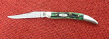 Case 09722 Tiny Toothpick Bermuda Green Pocket Worn Knife USA 2008