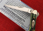 Case 09722 Tiny Toothpick Bermuda Green Pocket Worn Knife USA 2008