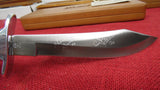 Buck 0901LE 901 Ribbon-Cutting Scimitar Hand Signed by Chuck & CJ USA 2006 Limited Edition Knife #363/1000 Lot#BU-292