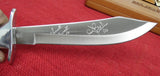 Buck 0901LE 901 Ribbon-Cutting Scimitar Hand Signed by Chuck & CJ USA 2006 Limited Edition Knife #363/1000 Lot#BU-292