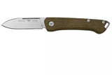 Buck 0250GRS Saunter Slipjoint Knife Micarta Drop Point 154CM USA