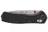 Buck 0791BKS2 791 Range Trail Worn Knife Black Aluminum MagnaCut Crossbar Lock