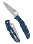 Spyderco C10PCBL Endura 4 Spy27 Lightweight Blue FRN Lockback Knife