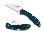 Spyderco C11FPWK390 Delica 4 Knife K390 Wharncliffe Blue FRN Lightweight