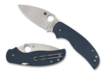 Spyderco C123GPCBL Sage 5 Compression Lock Knife CPM-SPY27 Blade Cobalt Blue G10 Handles