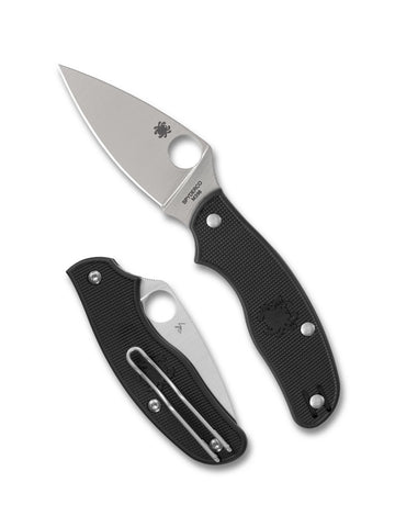 Spyderco C213PBK Metropolitan Lightweight FRN Slipjoint Knife M398 Blade Italy