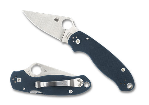 Spyderco C223GPCBL Para 3 Cobalt Blue G10 Knife SPY27 USA Compression Lock