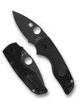 Spyderco C230PBBK Lil' Native Knife Black DLC Blade BD1N Lightweight USA Made