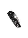 Spyderco C230SBBK Lil Native Knife Black FRN BD1N USA Serrated