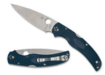 Spyderco C244PCBL Native Chief Knife Lightweight Blue FRN Spy27 USA