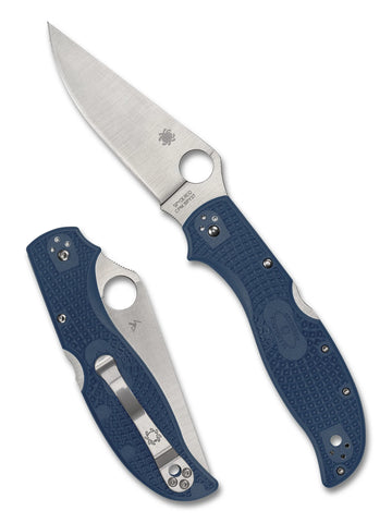 Spyderco C258PCBL Stretch 2 XL Cobalt Blue SPY27 Lightweight Knife