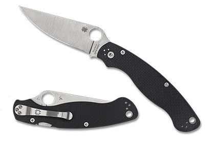 Spyderco C36CFP2 Military 2 PM 2 Sprint Run Knife 2024 Carbon Fiber S90V Compression Lock USA