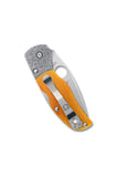 Spyderco C41BA50th Native 5 50th Anniv Knife Bone Handle Mosaic Damascus Bolster