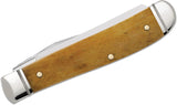 Case 58188 Antique Bone Handle Mini Trapper 3.5" Closed 6207 SS