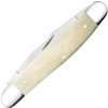 Case 64143 Muskrat SS Knife Star Spangled Banner Natural Bone USA Stainless Steel