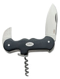 Columbia River CRKT 6925 Triple Play Slipjoint Knife Corkscrew Pakkawood Handle