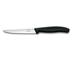 Victorinox Knife 6.7233.20 Steak Knife Serrated 4 1/4" Blade Black Fibrox Swiss Army Forschner