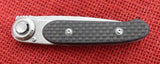 Lone Wolf Paul Knife LM23415 Paul Executive Folder 3-D Carbon Fiber New Old Stock