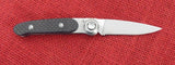 Lone Wolf Paul Knife LM23415 Paul Executive Folder 3-D Carbon Fiber New Old Stock