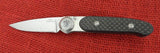 Lone Wolf Paul Knife LM23415 Paul Executive Folder 3-D Carbon Fiber New Old Stock