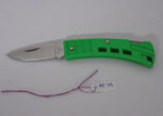 Buck 0425GN 425 MiniBuck Small Lightweight Pocket Knife Green Handle USA Made 1992 Lot#LT-39