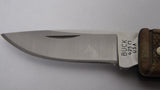 Buck 0425CAMO 425 MiniBuck Small Lightweight Pocket Knife Camo Handle USA Made 2001 Lot#LT-23