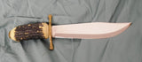 Case 2289 Bowie Knife Midnight Stag Handle First Production