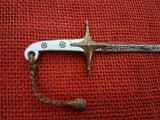 United States Marines 9" Miniature Mameluke Sword Letter Opener USMC Mini