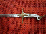 United States Marines 9" Miniature Mameluke Sword Letter Opener USMC Mini