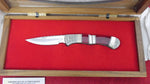 Buck 0532PESLE 523PESLE 532 Michael Prater Bucklock Painted Pony #45/100 USA 2011 Pearl/Bloody Jasper Handle Display Model Lot#532-94