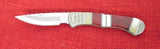 Buck 0532PESLE 523PESLE 532 Michael Prater Bucklock Painted Pony #45/100 USA 2011 Pearl/Bloody Jasper Handle Display Model Lot#532-94