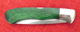 Remington R50032 Bullet Knife 2019 Buck Made 532 Bucklock Green Dymanlux Wood 420HC USA