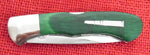 Remington R50032 Bullet Knife 2019 Buck Made 532 Bucklock Green Dymanlux Wood 420HC USA