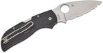 Spyderco C152SGY Chaparral Knife Gray FRN Serrated CTS-XHP