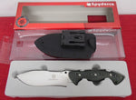 Spyderco FB18 Woodlander Fixed Blade Knife Jerry Hossom Design 2007 N690Co Italy Made NEW in Box Lot#SP-7